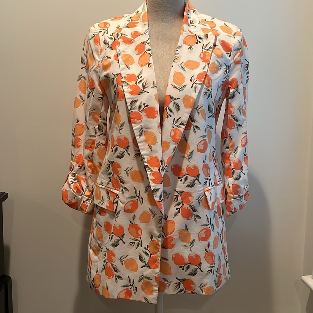Fate Jacket and short set. Oranges and lemons. - Picture 4 of 16